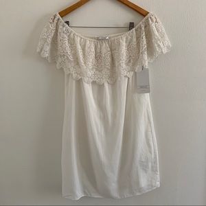 Zara NWT White Dress